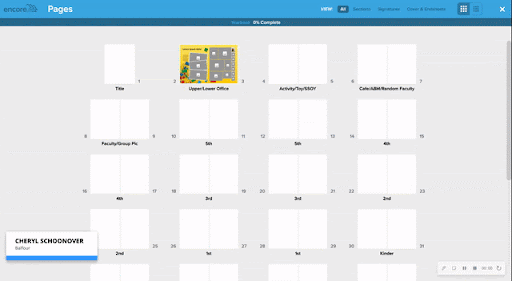 Adding templates to spreads