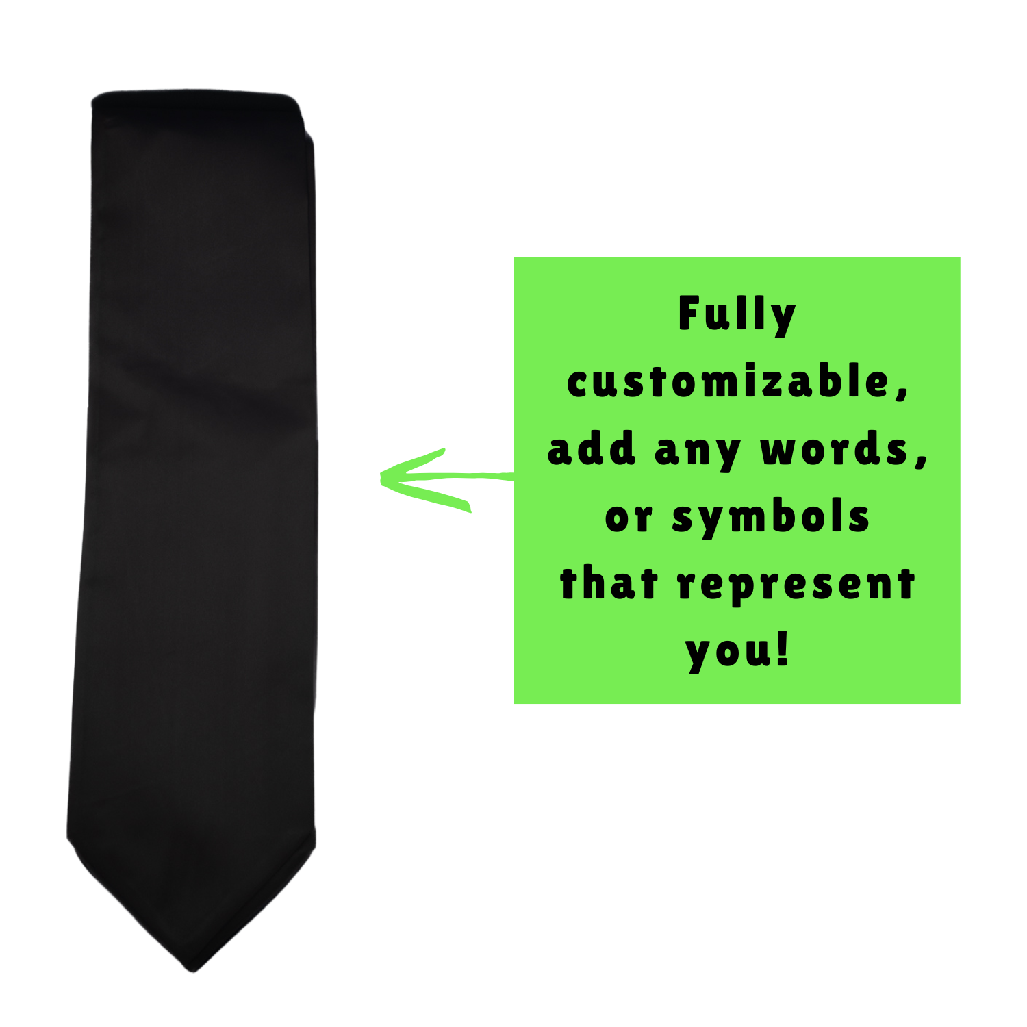 Plain Black Stoles