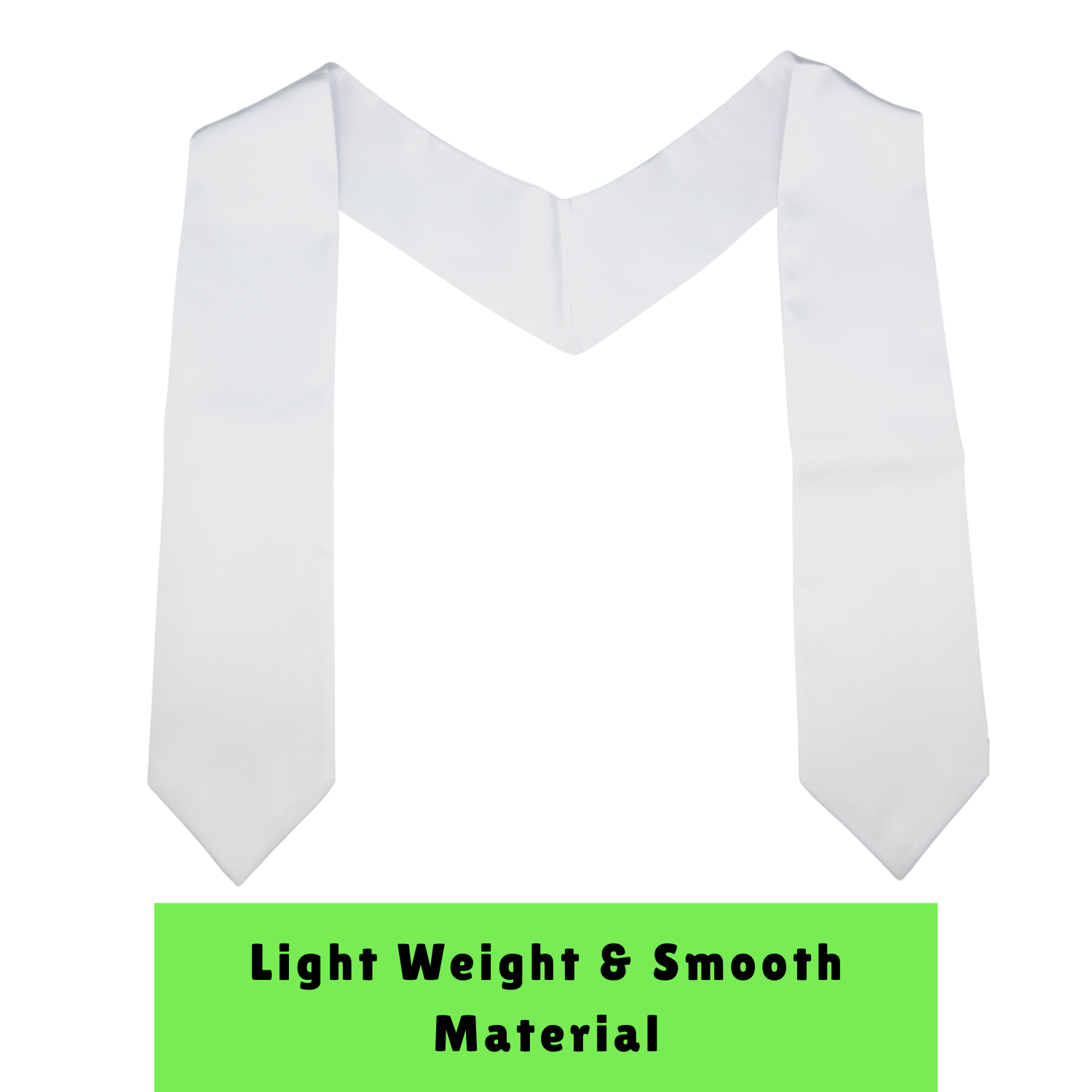 Plain White Stoles