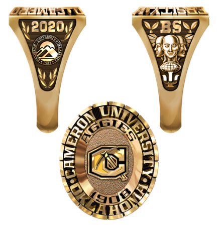 Cameron University Ladies College Ring