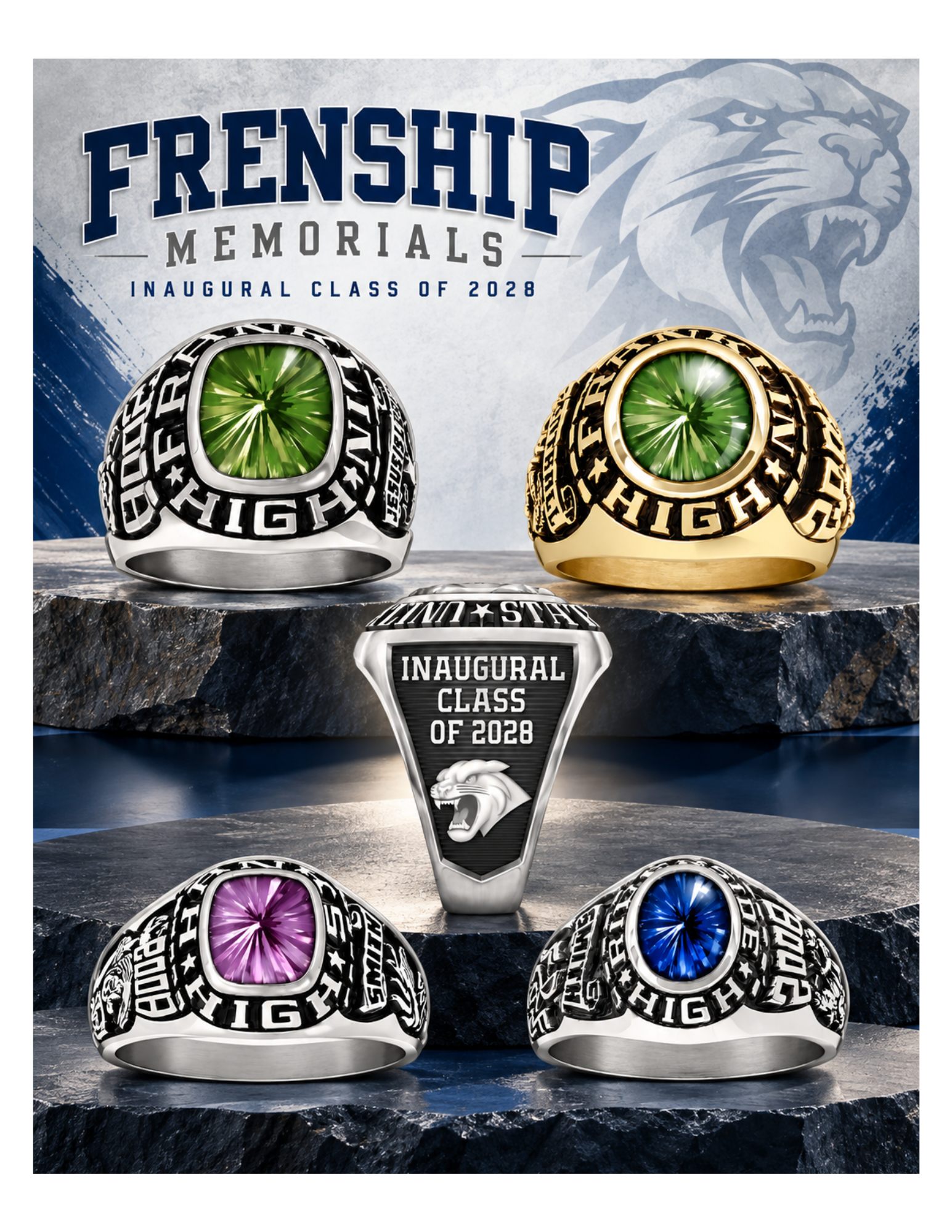 Memorial High School Inaugural Class Ring